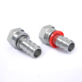 Fit for low pressure hose female jic thread straight connect push on fittings